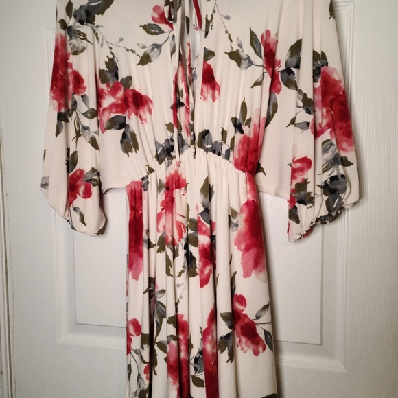 White Birch Gorgeous Floral Dress - Picture 6 of 7